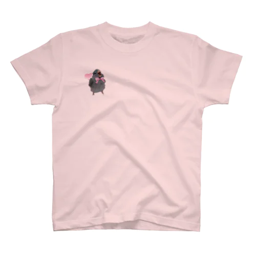 風船マメTベビーピンク Regular Fit T-Shirt