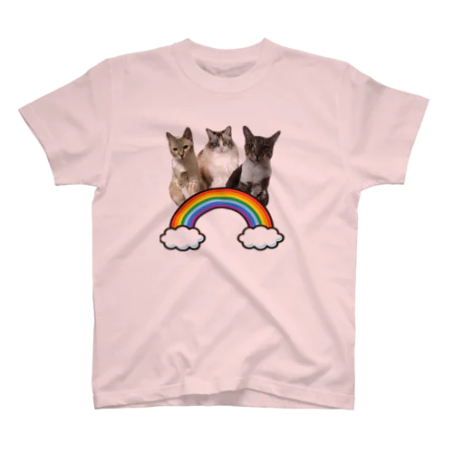 3ニャンズTシャツ スタンダードTシャツ