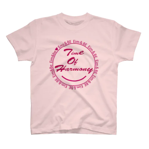 Time of harmony(ピンクロゴ) スタンダードTシャツ