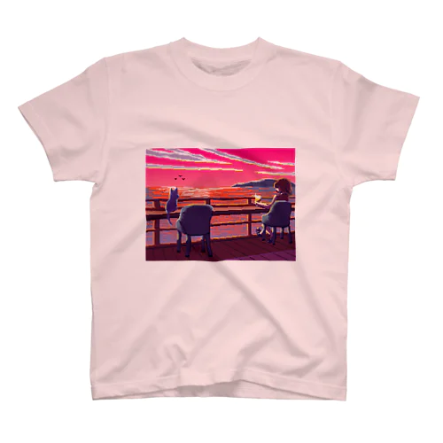 sunset beer スタンダードTシャツ