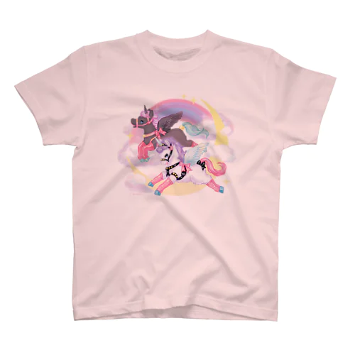 rainbow pony Regular Fit T-Shirt