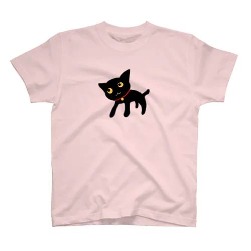 黒猫さん Regular Fit T-Shirt