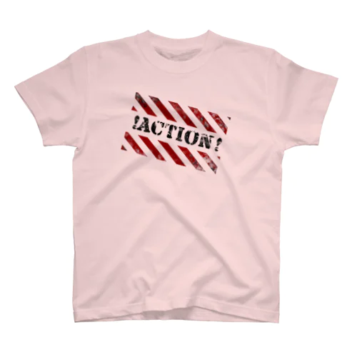 Action(レッド斜め) スタンダードTシャツ