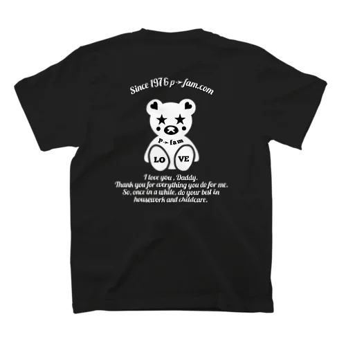 P➛KUMAちゃん(白) スタンダードTシャツ