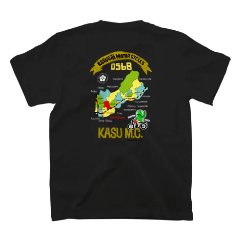 KASUGAI MOTOR CYCLES B Regular Fit T-Shirt