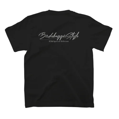 Birdie Bagger Style 036special edition(ホワイトロゴ） スタンダードTシャツ