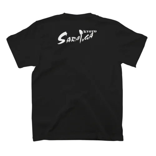 白文字　バックプリント スタンダードTシャツ