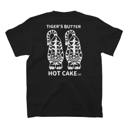 TIGER BUTTER HOT CAKE モノクロ スタンダードTシャツ