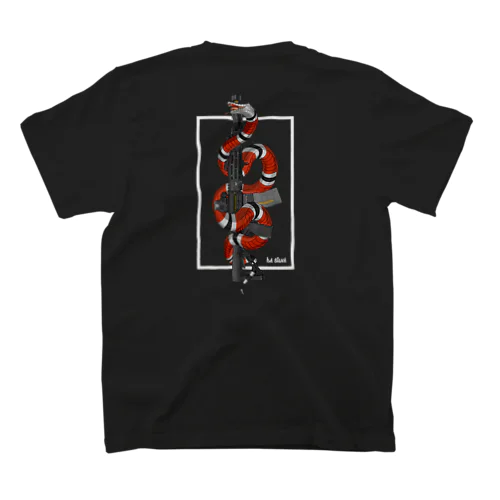 King Snake (BLACK) スタンダードTシャツ