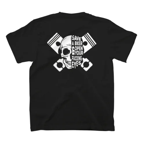 SAVE A BIKER スタンダードTシャツ