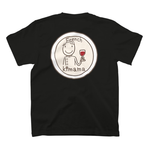 French-kimamaロゴグッズ Regular Fit T-Shirt
