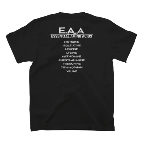【EAA 必須アミノ酸】ホワイト スタンダードTシャツ