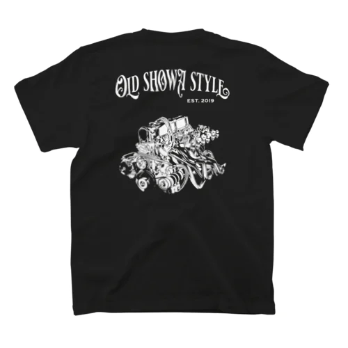 OLD SYOWA STYLE 昭和エンジン半袖Tシャツ スタンダードTシャツ