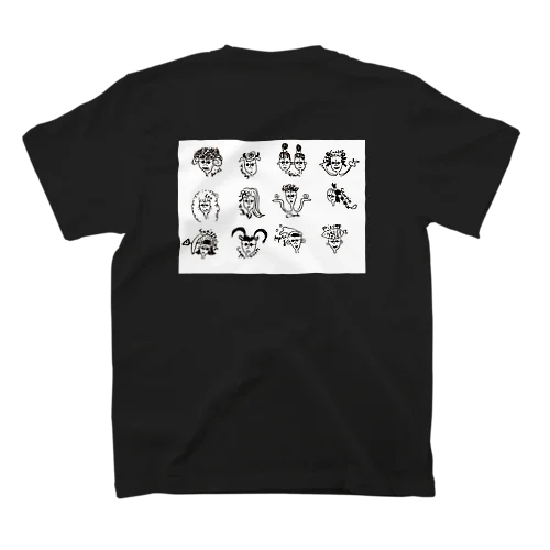 12星座Tシャツフルメンバー スタンダードTシャツ