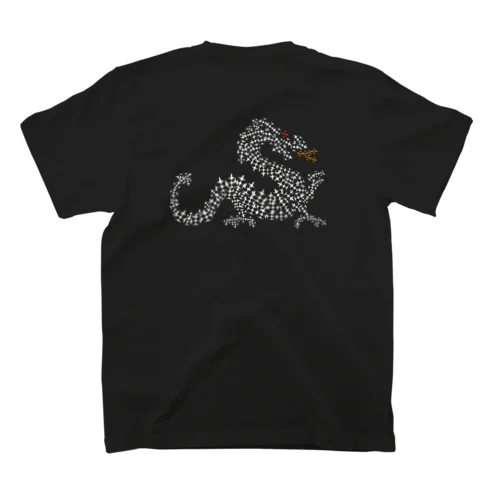 Fire dragon-02 white スタンダードTシャツ