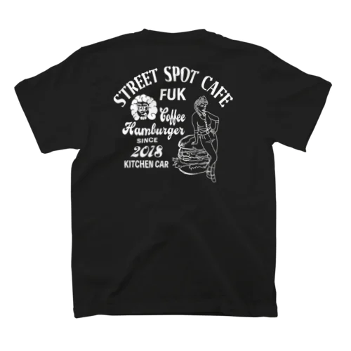 STREET SPOT CAFE Regular Fit T-Shirt