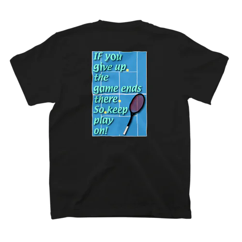 72.あきらめたらそこでおわりですよTシャツ Regular Fit T-Shirt