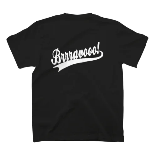 Brrravooo!カラーオリジナルロゴT　スタンダード WT スタンダードTシャツ