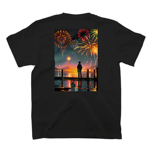 Fireworks Journey　〜夏の彩夜の旅〜　　No,2　「花火より高いところにいる君へ」 スタンダードTシャツ