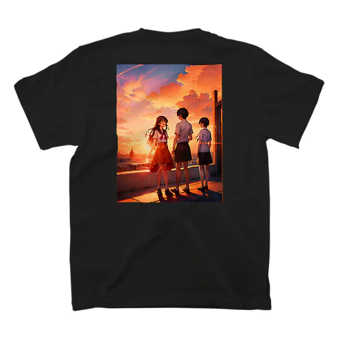 Twilight Journey　〜黄昏に染まる世界の旅〜　　No.4「日常」 スタンダードTシャツ