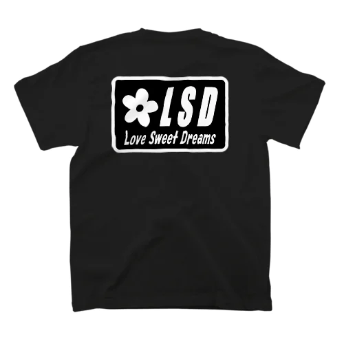 BP　LSD LOGO　白枠 スタンダードTシャツ