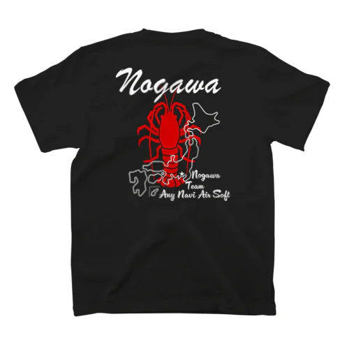 AnyNaviAirSoftスカジャン風NOGAWAじゃん！ スタンダードTシャツ