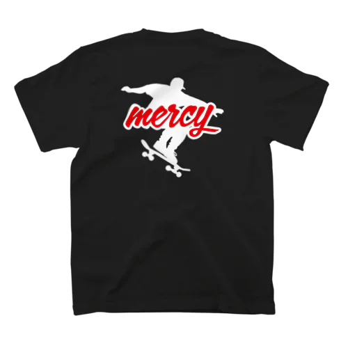 mercy Tシャツ① 白×赤 スタンダードTシャツ