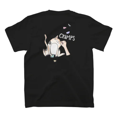 クライミング猫のカチ（ボルダリング大好きさんへ） スタンダードTシャツ