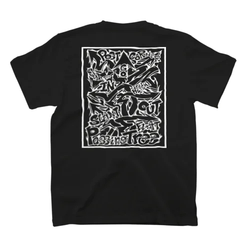 Passing Tree　白・背面印刷 スタンダードTシャツ