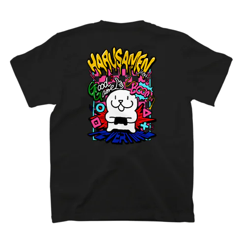 ゲーミングはるさめんTシャツ(黒) スタンダードTシャツ