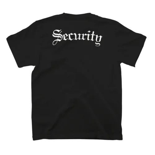 Security simple text Regular Fit T-Shirt