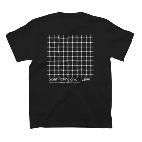 Scintillating grid illusion (white) Regular Fit T-Shirt