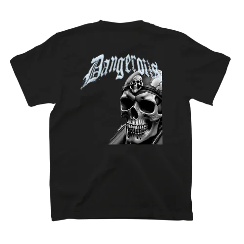 SKULL BIKER-01 Regular Fit T-Shirt