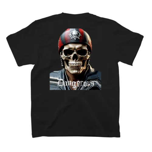 SKULL BIKER-06 Regular Fit T-Shirt