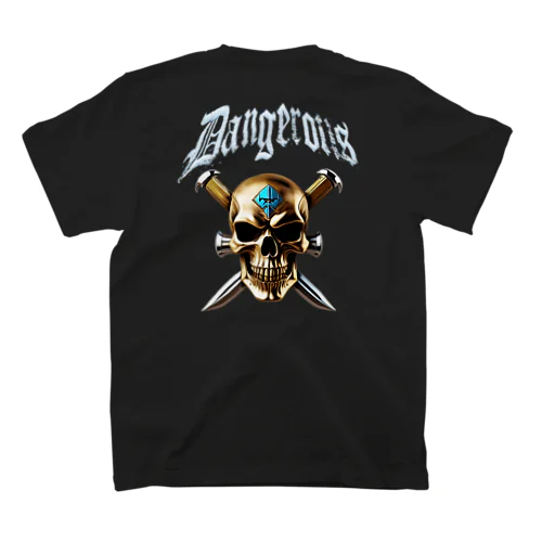 SKULL BIKER-11-W Regular Fit T-Shirt