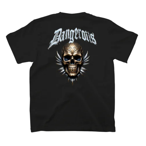 SKULL BIKER-15-W スタンダードTシャツ