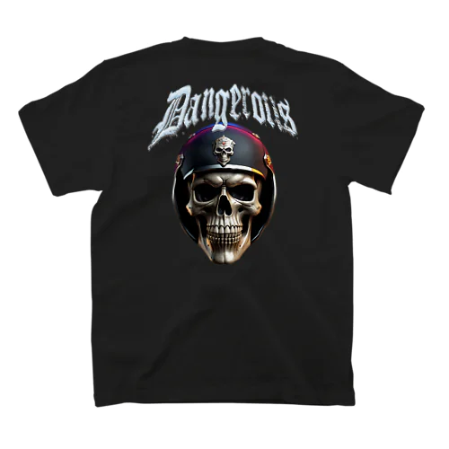 SKULL BIKER-16-W Regular Fit T-Shirt