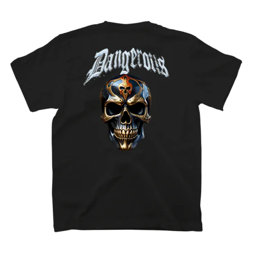 SKULL BIKER-19-W Regular Fit T-Shirt