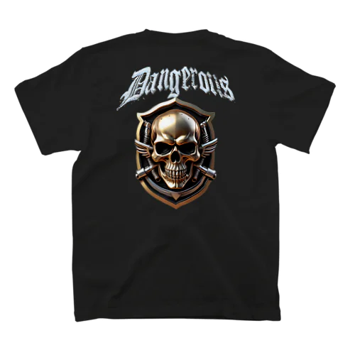 SKULL BIKER-21-W スタンダードTシャツ