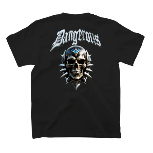 SKULL BIKER-22-W Regular Fit T-Shirt