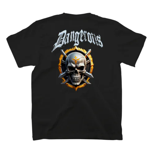 SKULL BIKER-28-W Regular Fit T-Shirt