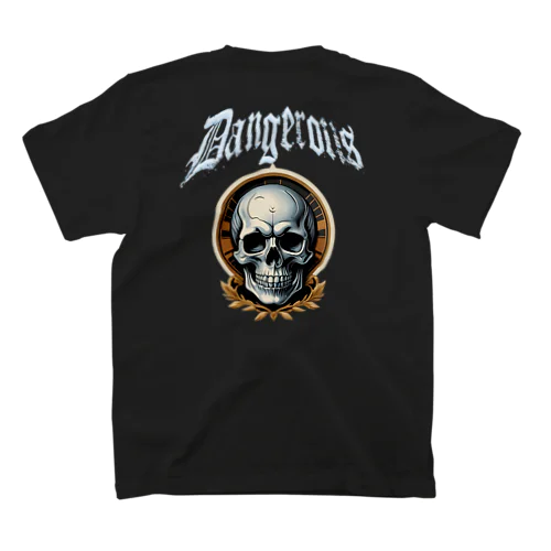 SKULL BIKER-33-W Regular Fit T-Shirt