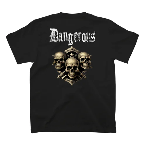 SKULL BIKER-3-S-1 Regular Fit T-Shirt