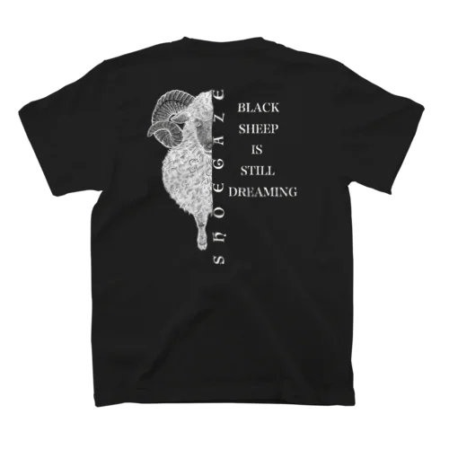 SHOEGAZING BLACK SHEEP Regular Fit T-Shirt