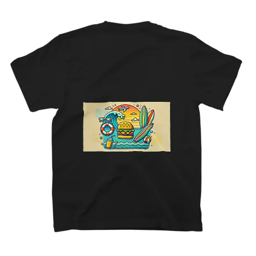 ハンバーガー（P’） スタンダードTシャツ