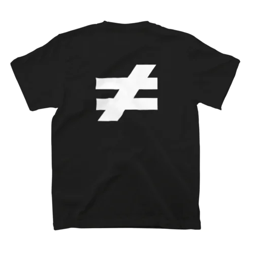 ≠ not equal Regular Fit T-Shirt