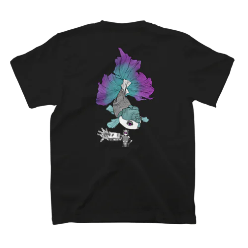 夏の金魚(色あり version) Regular Fit T-Shirt