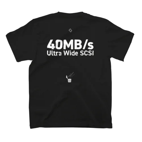 SCSI 黒バック スタンダードTシャツ