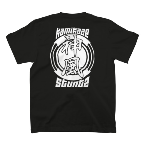 Kamikaze stuntビックロゴ Regular Fit T-Shirt