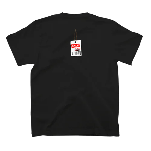 【バックプリント】値札取り忘れ ver.2  スタンダードTシャツ